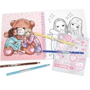LIBRO COLOREAR TEAM TEDDY TOP MODEL