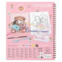 LIBRO COLOREAR TEAM TEDDY TOP MODEL