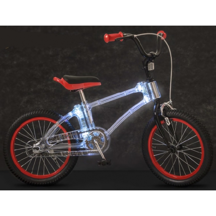 BICICLETA 16'' ROJA LUZ