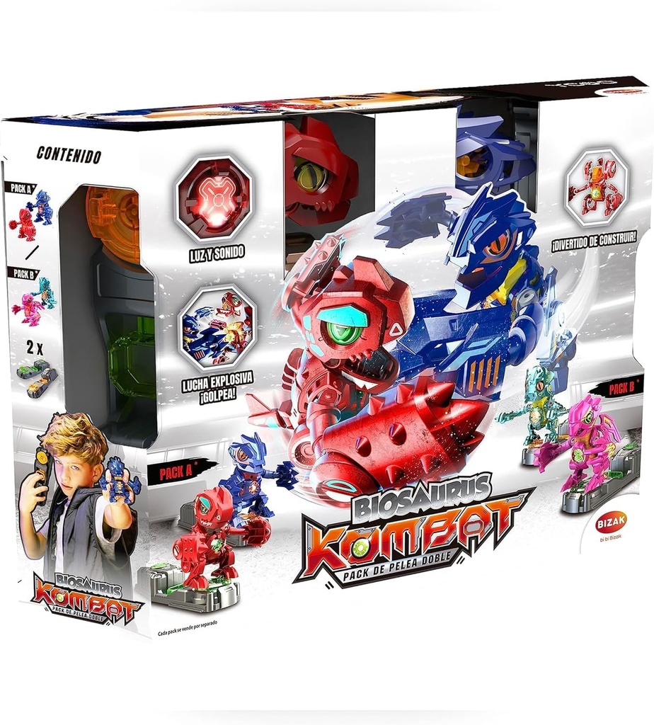BIOSAURUS KOMBAT PACK PELEA