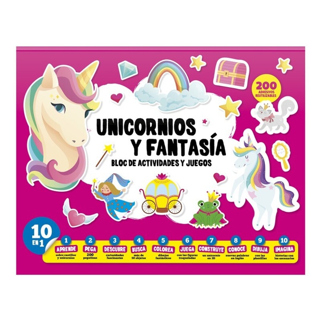 BLOC UNICORNIOS Y FANTASIA
