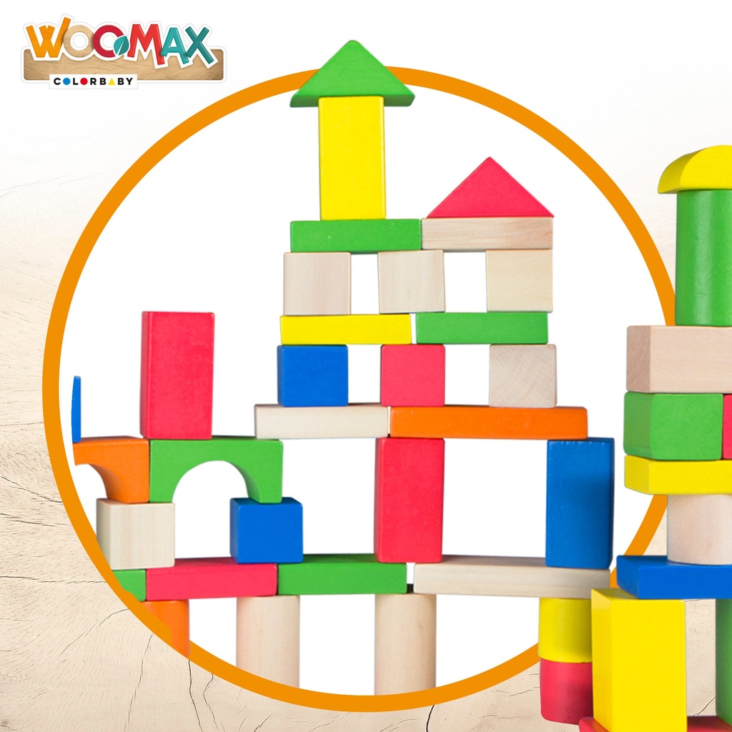 BLOQUES MADERA WOOMAX 100 P.