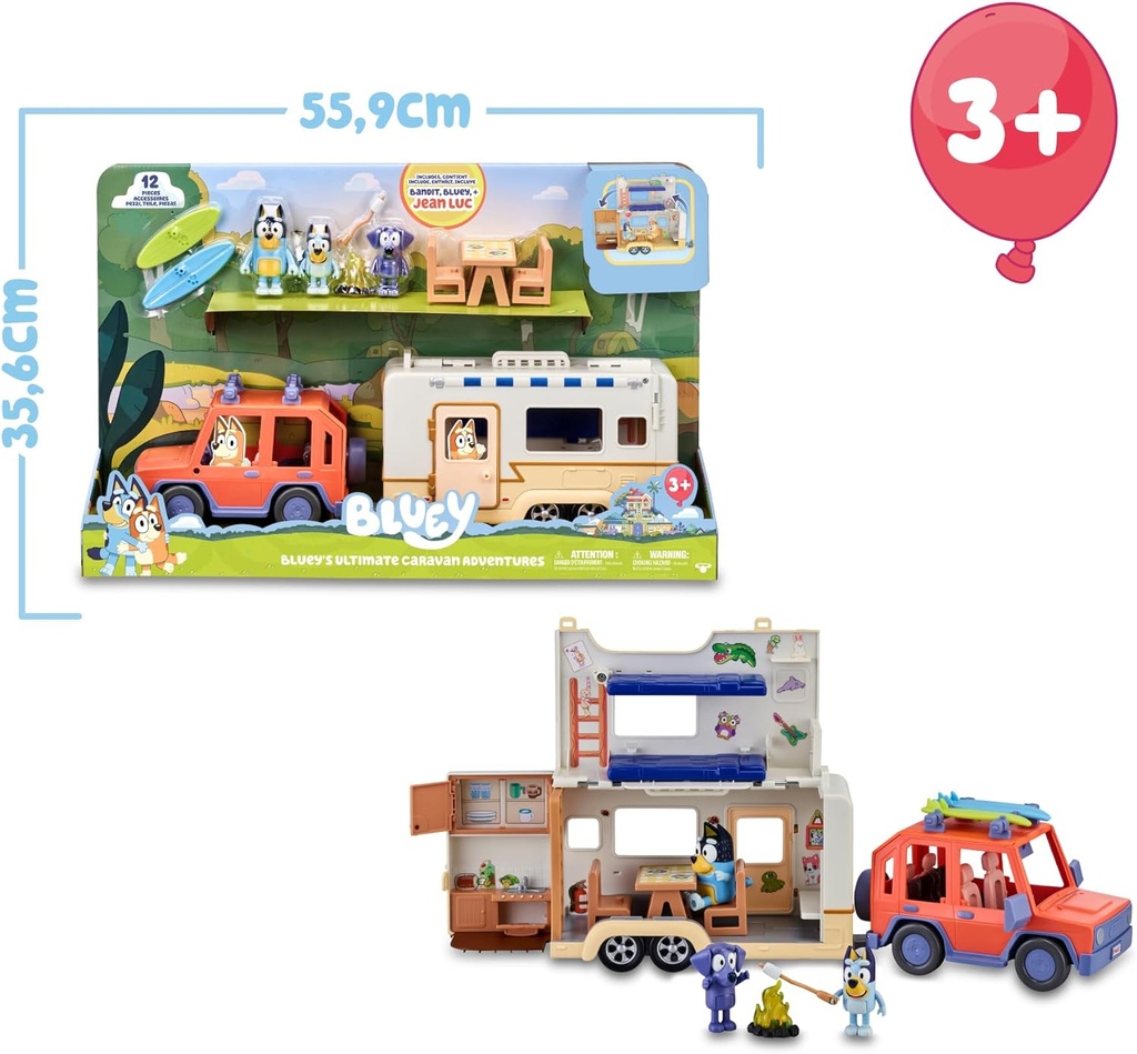 BLUEY CRUISER+CAMPERVAN