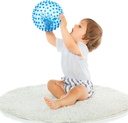 BOLA SENSORIAL AZUL 20 CM.