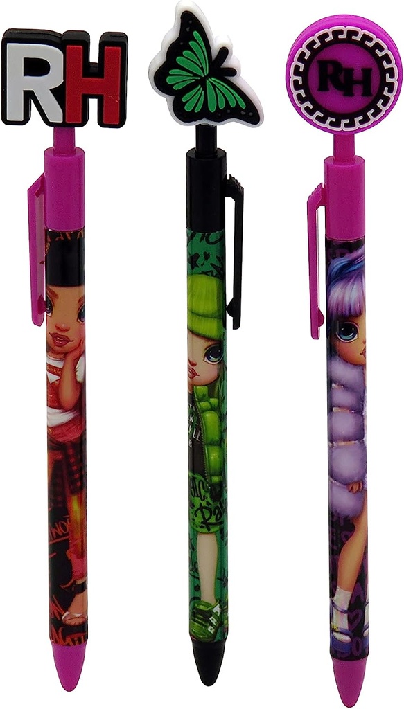 BOLIGRAFOS RAINBOW HIGH (SET 3)