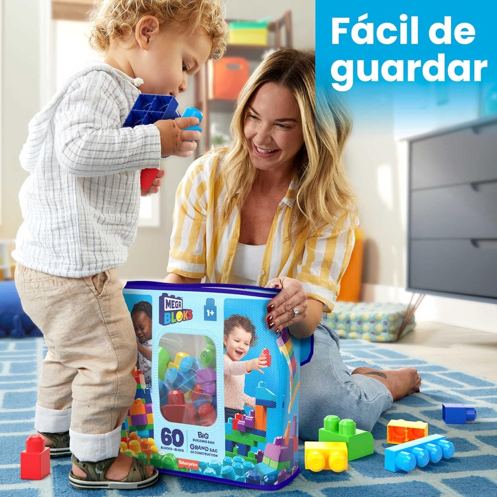 BOLSA MEGA BLOKS 60 CLASICA