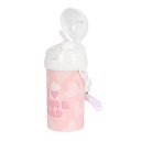 BOTELLA 500 ML.LOVE C/PAJITA
