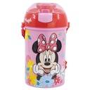 BOTELLA MINNIE C/CORREA 450 ML.