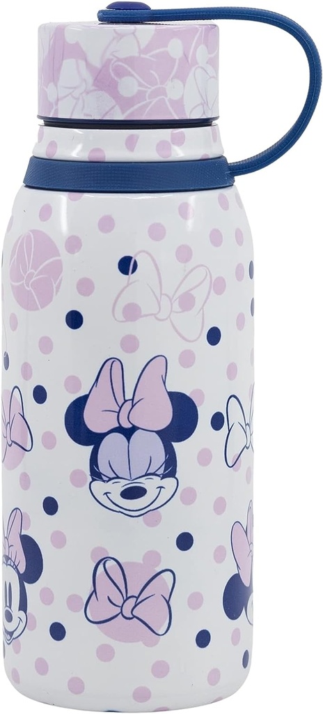 BOTELLA MINNIE INOX. 330 ML.