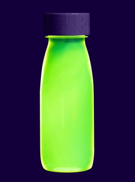 BOTELLA SENSORIAL FLUORES.