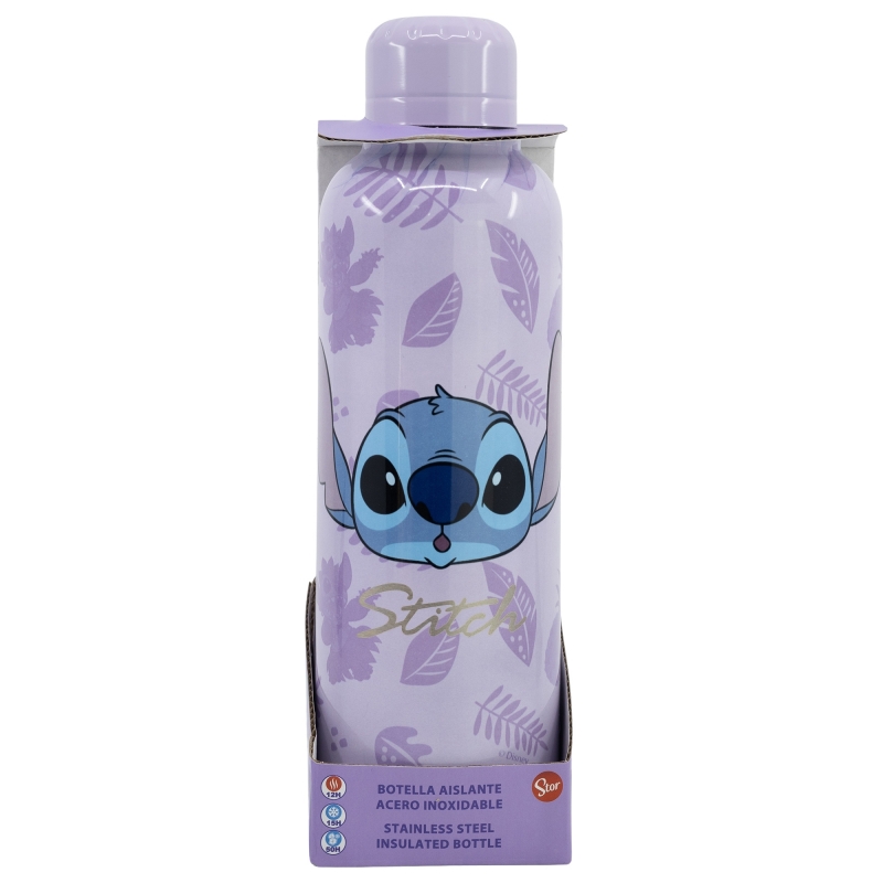 BOTELLA TERMO STITCH INOX.515ML.
