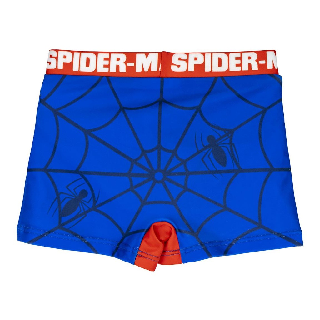 BOXER BAÑO SPIDERMAN ROJO T.5