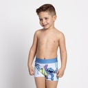 BOXER BAÑO STITCH AZUL T.8