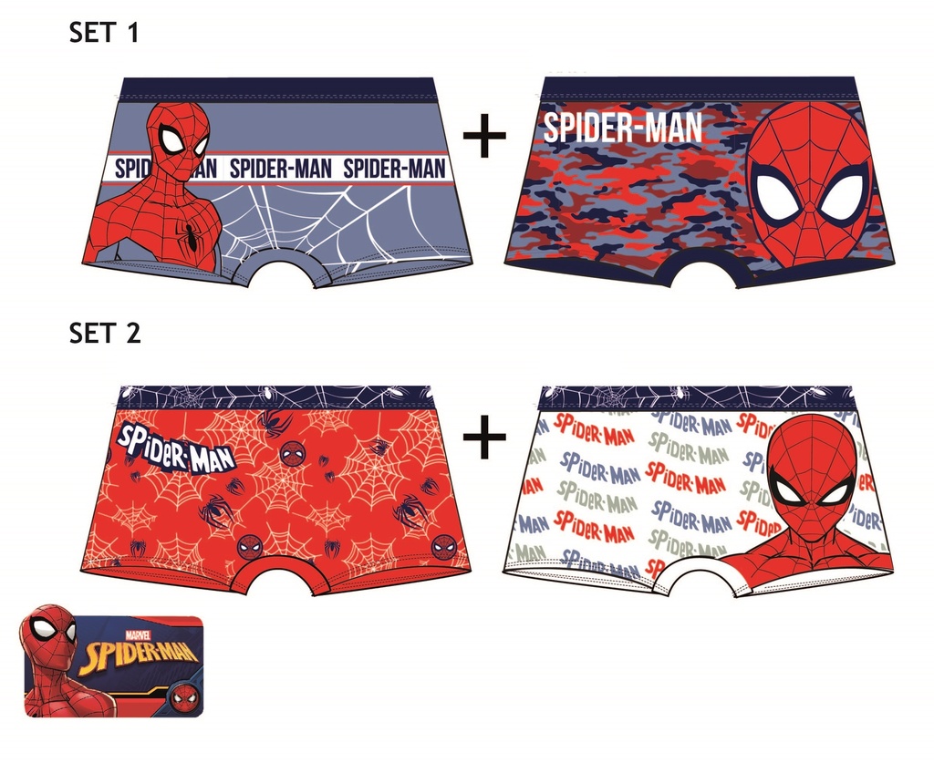 BOXERS SPIDERMAN T.2/3 (SET 2)