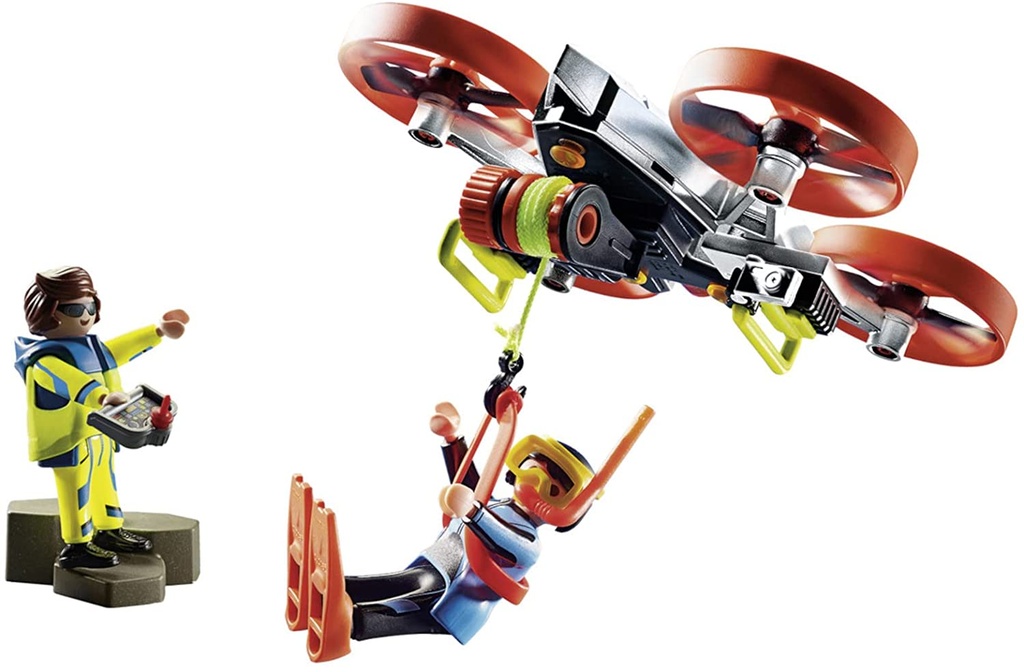 BUZO C/DRON DE RESCATE