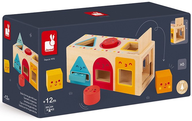 CAJA C/FORMAS GEOMETRICAS