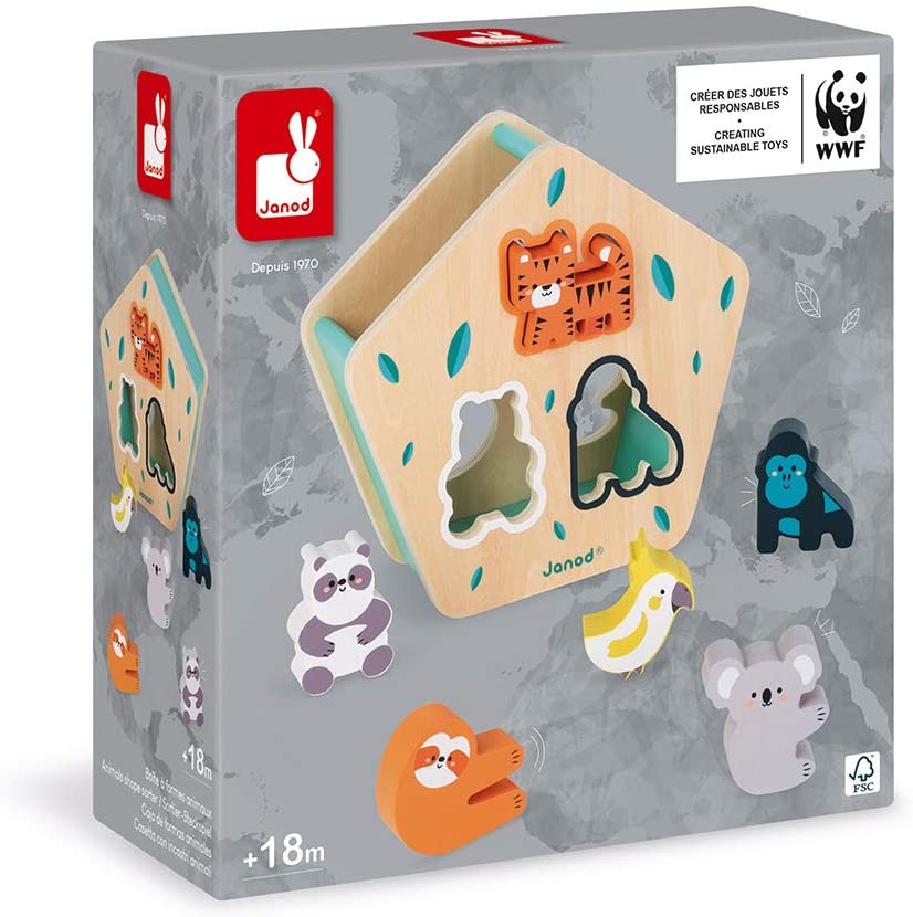 CAJA DE FORMAS ANIMALES
