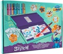 CAJA DIBUJO AEROGRAFOS STITCH