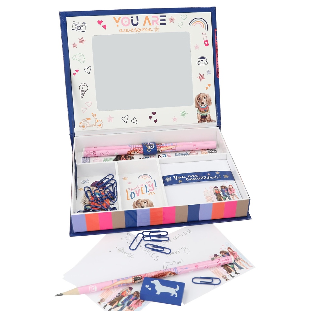 CAJA ESCRITURA CITY GIRL TOP MODEL
