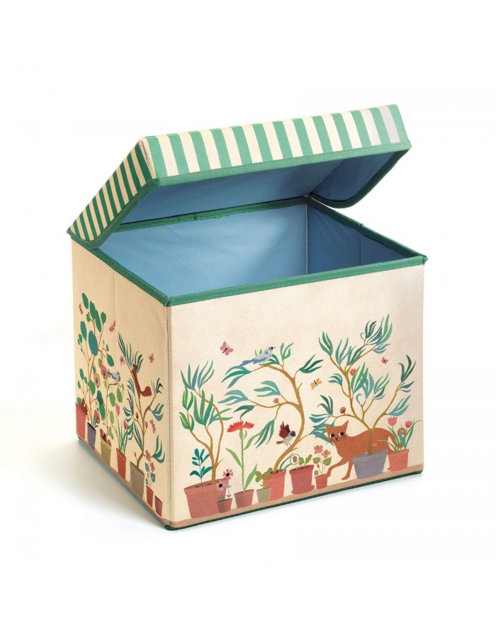 CAJA JUGUETES ASIENTO JARDIN