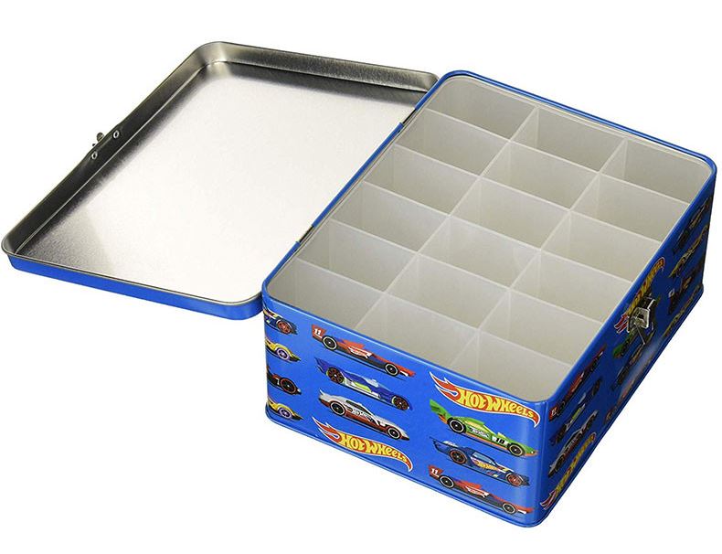 CAJA MALETIN HOT WHEELS 18 C.
