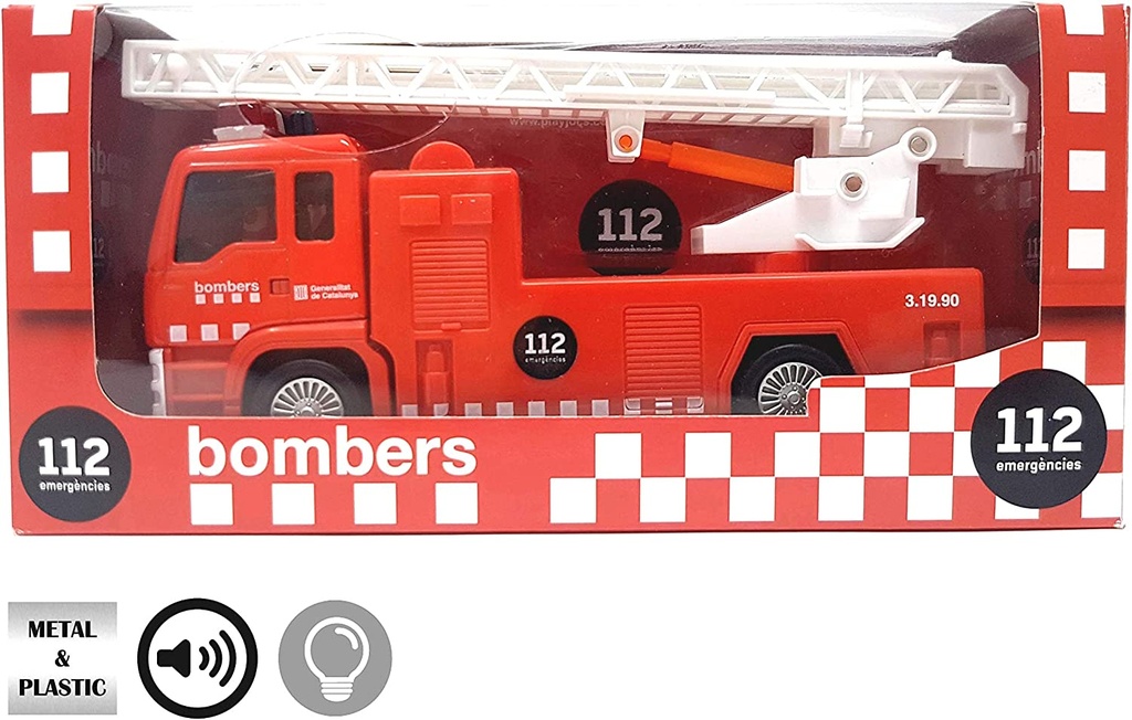 CAMION BOMBERS ESCALERA SON.
