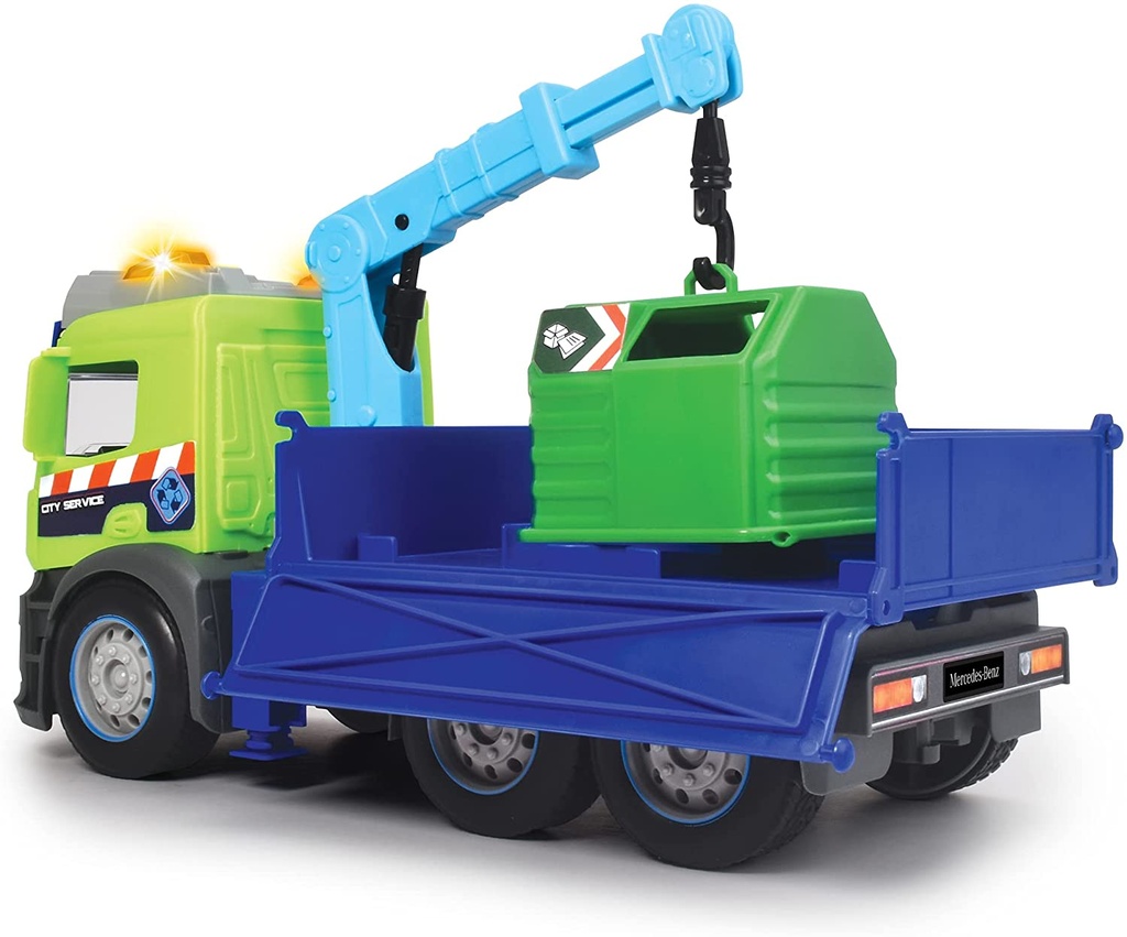 CAMION RECICLAJE 26 CM.LUZ/SON.
