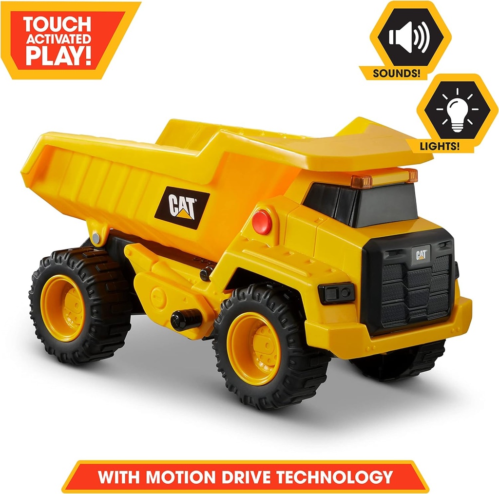 CAMION VOLQUETE CAT LUZ/SON.