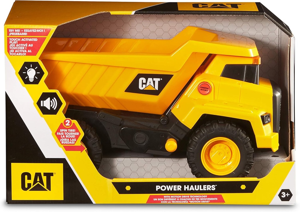 CAMION VOLQUETE CAT LUZ/SON.