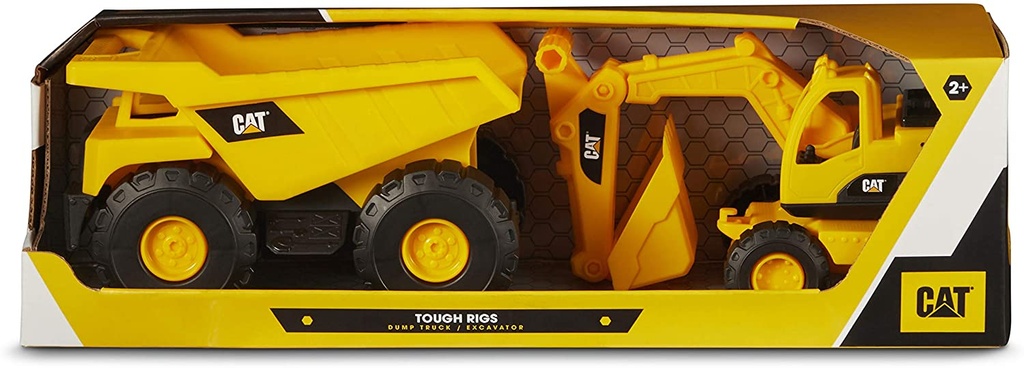 CAMION VOLQUETE Y EXCAVADORA