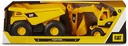 CAMION VOLQUETE Y EXCAVADORA
