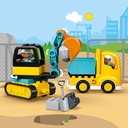 CAMION Y EXCAVADORA ORUGA