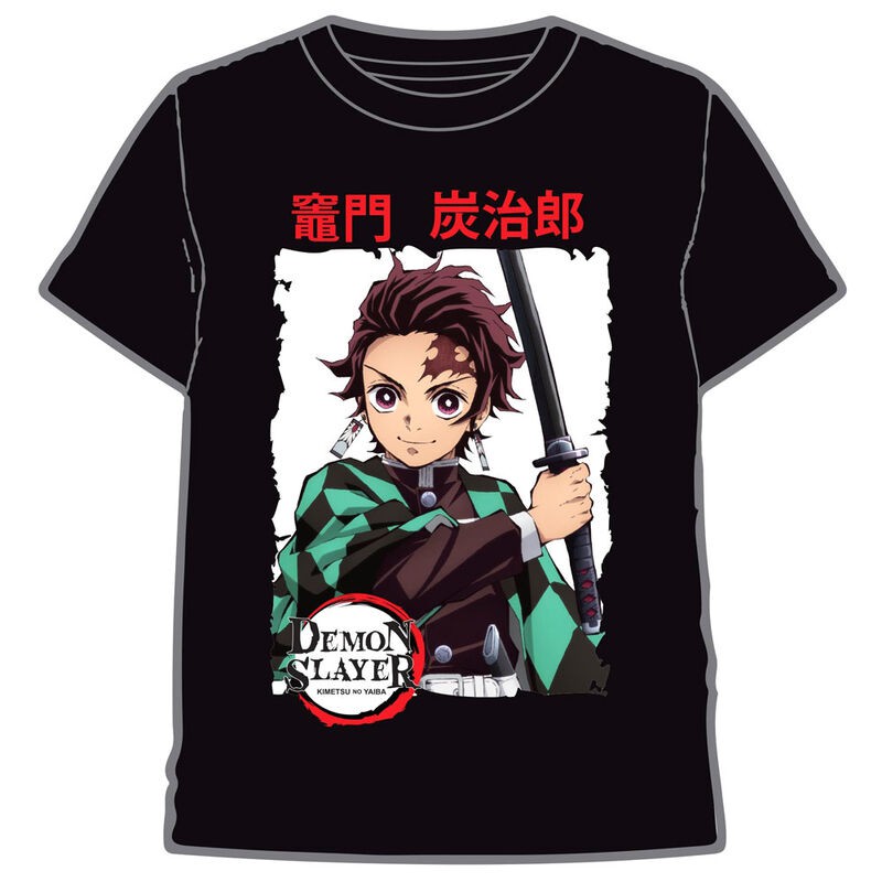 CAMISETA DEMON SLAYER NEG.XXL