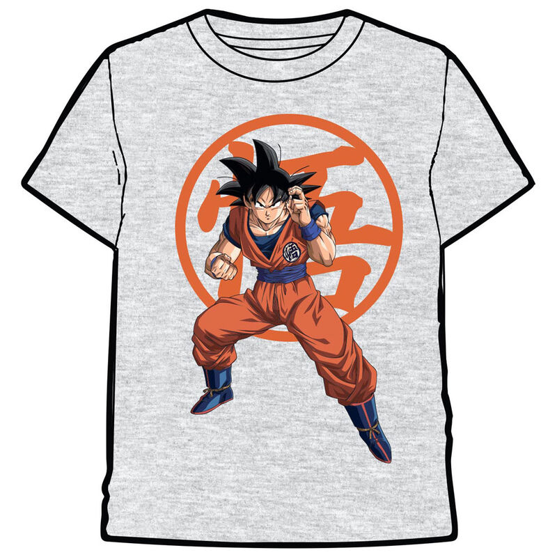 CAMISETA GOKU GRIS T.M