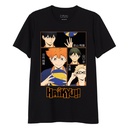 CAMISETA HAIKYU NEGRA T.L