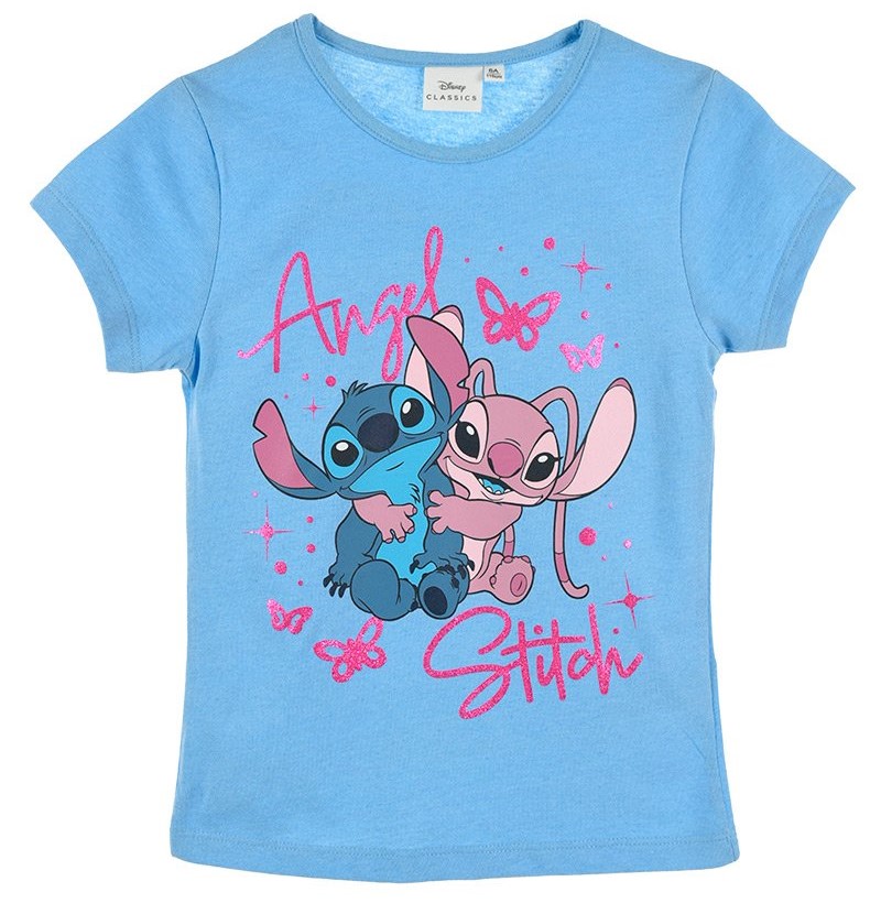 CAMISETA M/C.LILO AZUL T.6