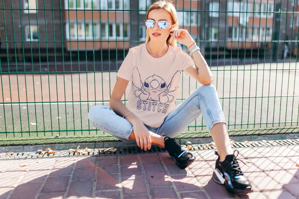 CAMISETA M/C.LILO CORAL T.S