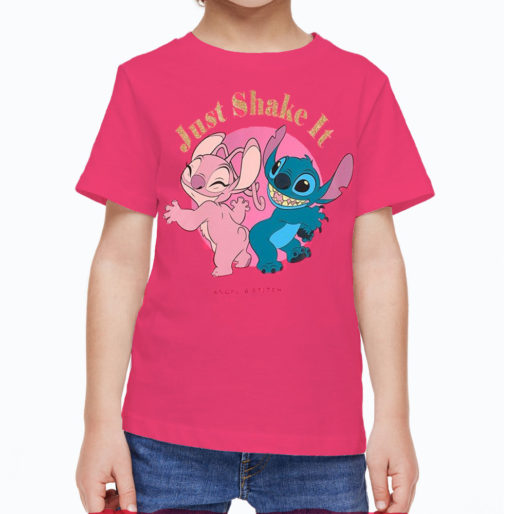 CAMISETA M/C.LILO FUCSIA T.6