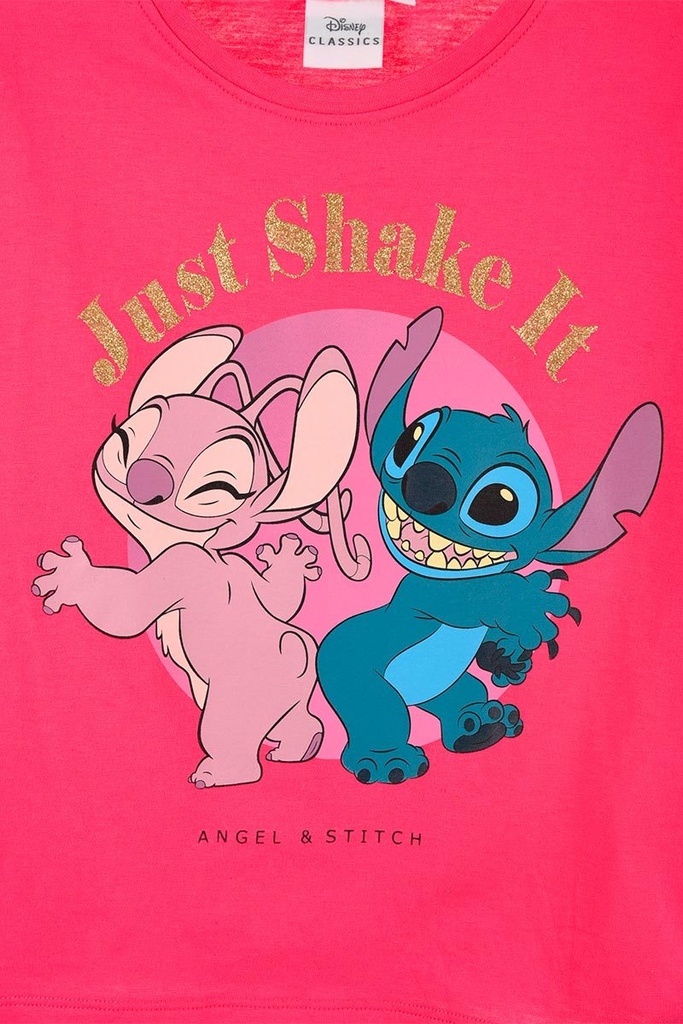CAMISETA M/C.LILO FUCSIA T.6