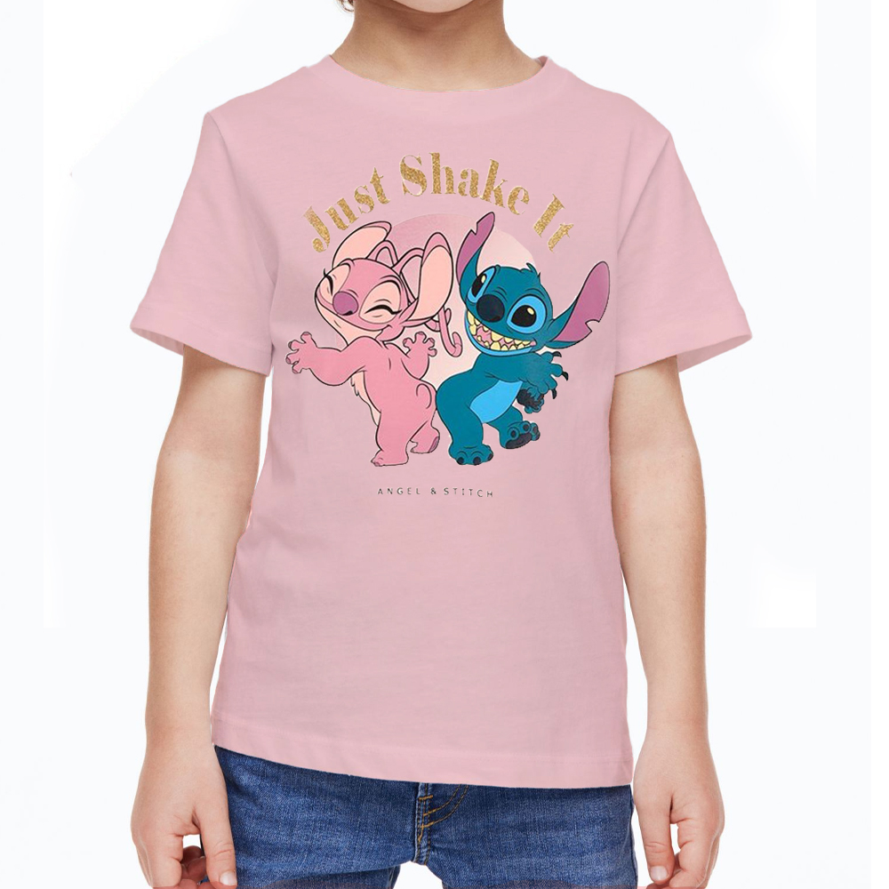 CAMISETA M/C.LILO ROSA CL.T.6