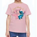 CAMISETA M/C.LILO ROSA CL.T.6