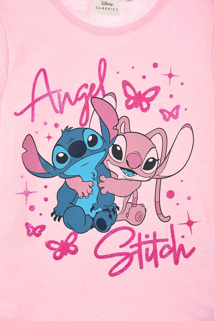 CAMISETA M/C.LILO ROSA T.6