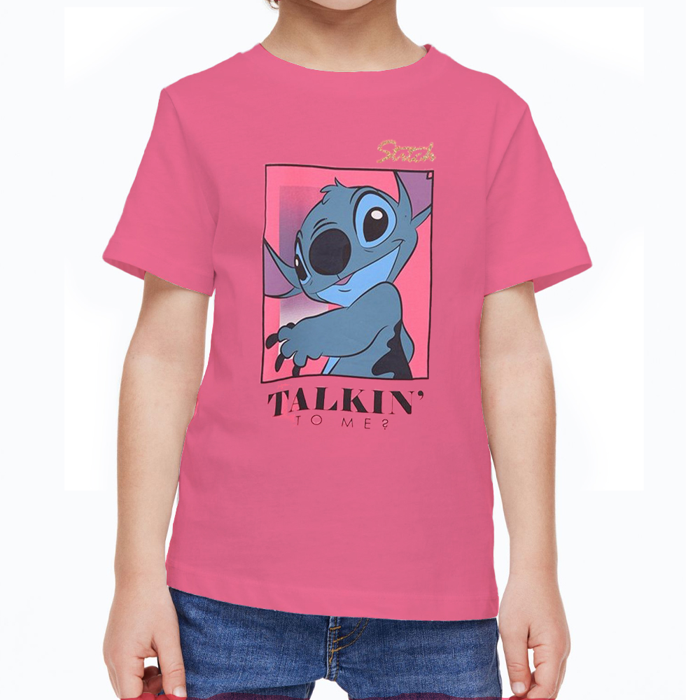 CAMISETA M/C.LILO ROSA T.6