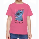 CAMISETA M/C.LILO ROSA T.6