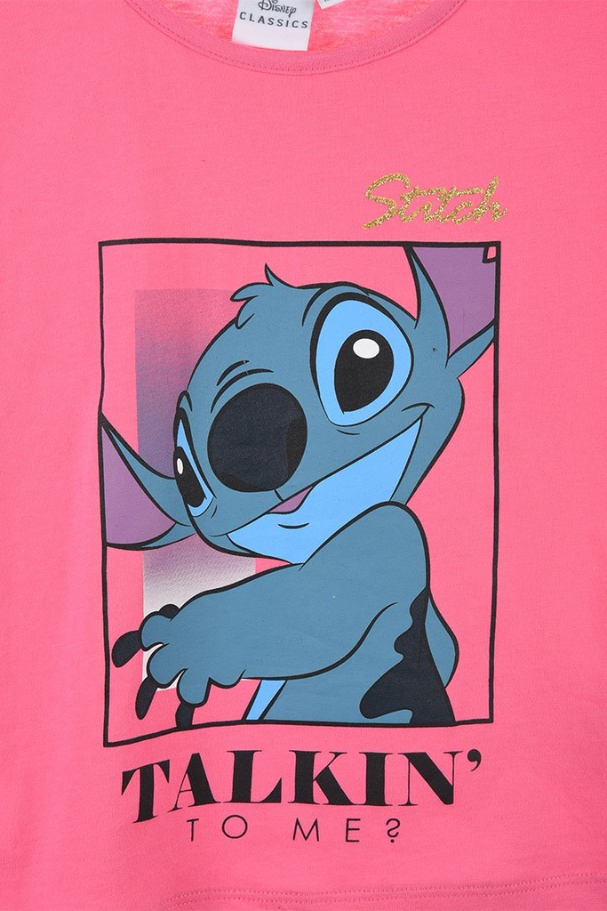 CAMISETA M/C.LILO ROSA T.6