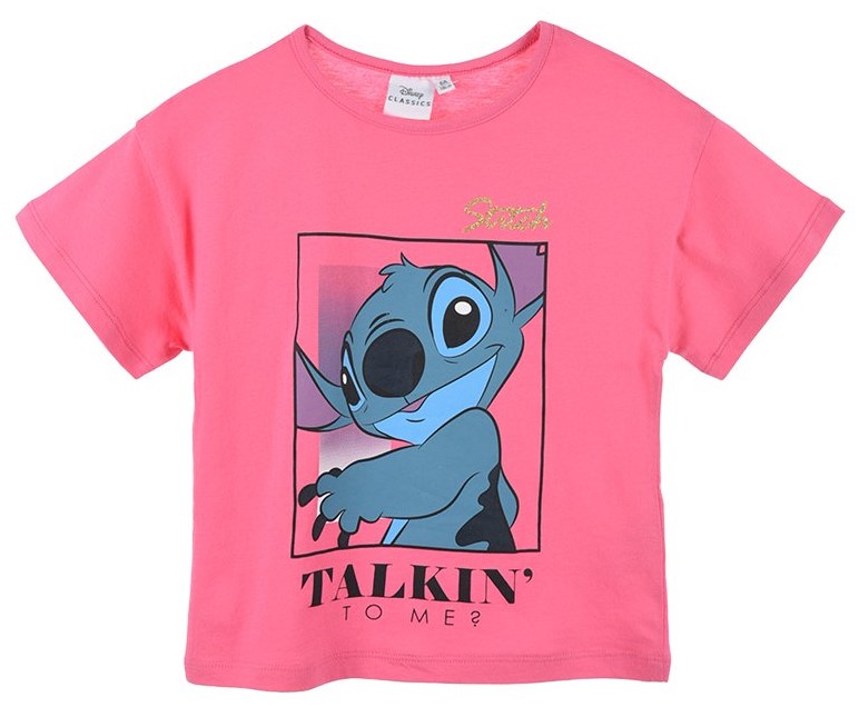 CAMISETA M/C.LILO ROSA T.6
