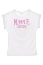 CAMISETA M/C.MINNIE BLANCA T.3