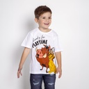 CAMISETA M/C.REY LEON BLANCA T6