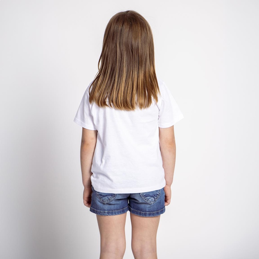 CAMISETA M/C.STITCH BLANCA T5