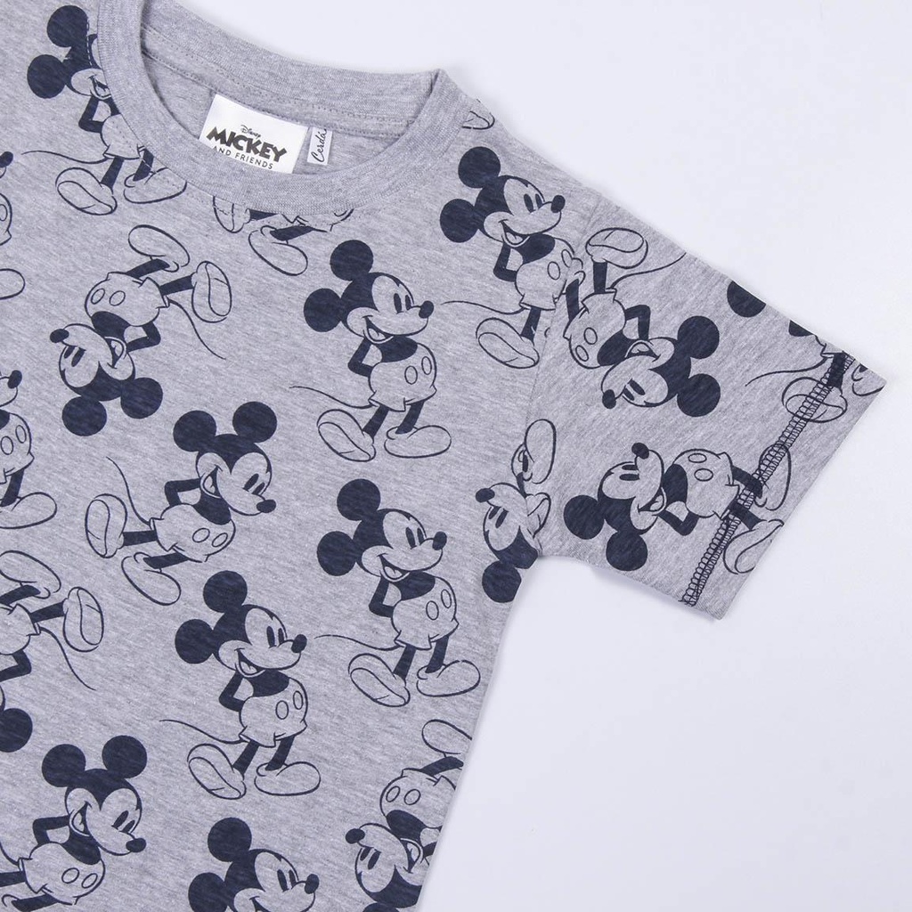 CAMISETA MICKEY GRIS T.6